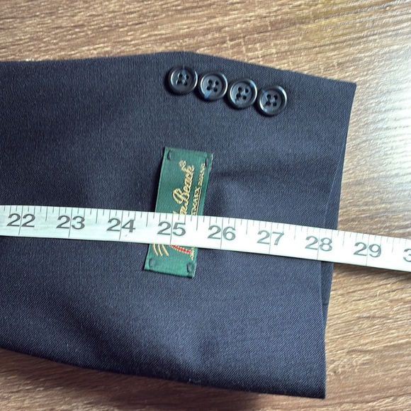 Elegant Navy Blur Men's Blazer by Palm Beach NWT 50XL - Picture 8 of 11